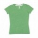 LAT 3591 Ladies V-Neck Harborside Melange Jersey T-Shirt