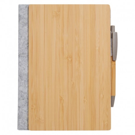 econscious EC9802 Grove Refillable Bamboo Notebook & Pen