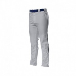 A4 N6162 Pro Style Open Bottom Baggy Cut Baseball Pants