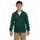 Harriton M990Y Youth 8 oz. Full-Zip Fleece