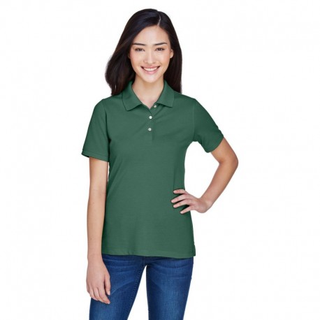 Harriton M265W Ladies 5.6 oz. Easy Blend Polo