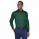 Harriton M500 Men's Easy Blend Long-Sleeve Twill Shirt with Stain-Release