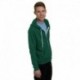 Bayside BA875 Unisex 7 oz., 50/50 Full-Zip Fashion Hooded Sweatshirt