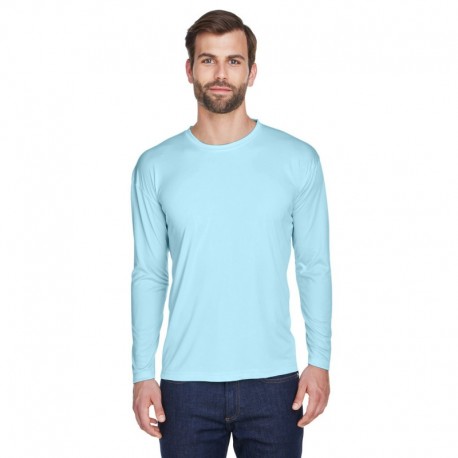 UltraClub 8422 Adult Cool & Dry Sport Long-Sleeve Performance Interlock T-Shirt