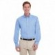 Harriton M581 Men's Foundation 100% Cotton Long-Sleeve Twill Shirt with Teflon