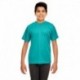 UltraClub 8420Y Youth Cool & Dry Sport Performance Interlock T-Shirt