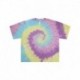 Tie-Dye 1050CD Ladies Cropped T-Shirt