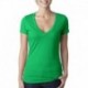 Next Level Apparel 6640 Ladies CVC Deep V-Neck T-Shirt