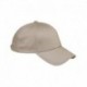 Big Accessories BX020 6-Panel Structured Twill Cap