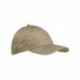 Big Accessories BX001 6-Panel Brushed Twill Unstructured Cap