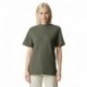 American Apparel 1PQ Unisex Mockneck Pique T-Shirt