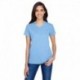 A4 NW3381 Ladies Topflight Heather V-Neck T-Shirt