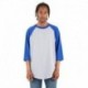 Shaka Wear SHRAG Adult 8.9 oz., 3/4-Sleeve Raglan T-Shirt