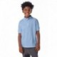 Hanes 054Y Youth 50/50 EcoSmart Jersey Knit Polo