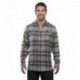 Burnside B8210 Men's Plaid Flannel Shirt