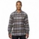 Burnside B8219 Men's Snap-Front Flannel Shirt