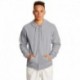 Hanes P180 Adult 7.8 oz. EcoSmart 50/50 Full-Zip Hooded Sweatshirt