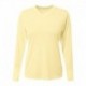 A4 NW3425 Ladies Long-Sleeve Sprint V-Neck T-Shirt