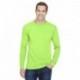 Bayside BA3055 Unisex Union-Made Long-Sleeve Pocket Crew T-Shirt