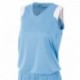 A4 NW2340 Ladies Moisture Management V Neck Muscle Shirt