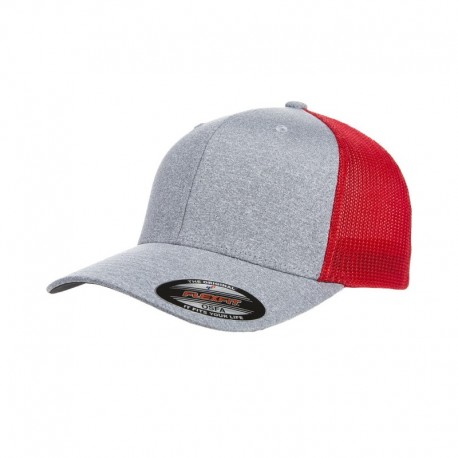 Flexfit Y6311 Adult Poly Melange Stretch Mesh Cap