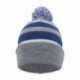 Pacific Headwear 641K Knit Fold-Over Pom-Pom Beanie