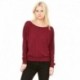 Bella + Canvas 8850 Ladies Flowy Long-Sleeve Off Shoulder T-Shirt