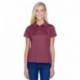 Harriton M315W Ladies 4 oz. Polytech Polo