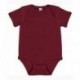 Rabbit Skins 4400 Infant Baby Rib Bodysuit