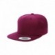 Yupoong 6089 Adult 6-Panel Structured Flat Visor Classic Snapback