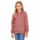 Bella + Canvas 3719Y Youth Sponge Fleece Pullover Hooded Sweatshirt