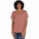 ComfortWash by Hanes GDH125 Ladies V-Neck T-Shirt