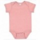 Rabbit Skins 4491 Infant Harborside Melange Jersey Bodysuit