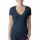 Next Level Apparel 6640 Ladies CVC Deep V-Neck T-Shirt