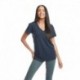 Next Level Apparel 3940 Ladies Relaxed V-Neck T-Shirt