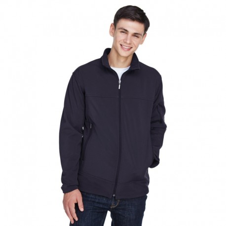 North End 88099 Men's Three-Layer Fleece Bonded Performance Soft Shell Jacket