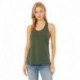 Bella + Canvas B6008 Ladies Jersey Racerback Tank