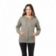 econscious EC4580 Ladies Heathered Full-Zip Hooded Sweatshirt