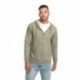 Next Level Apparel 9600 Adult Pacifica Denim Fleece Full-Zip Hooded Sweatshirt