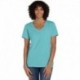 ComfortWash by Hanes GDH125 Ladies V-Neck T-Shirt