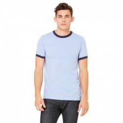 Bella + Canvas 3055C Men's Jersey Short-Sleeve Ringer T-Shirt