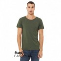 Bella + Canvas 3414C FWD Fashion Unisex Triblend Raw Neck T-Shirt