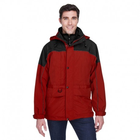 North End 88006 Adult 3-in-1 Two-Tone Parka