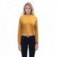 StarTee ST1170 Ladies Long-Sleeve Crop Boyfriend T-Shirt