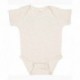 Rabbit Skins 4400 Infant Baby Rib Bodysuit