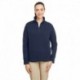 Nautica N17397 Ladies Anchor Quarter-Zip Pullover