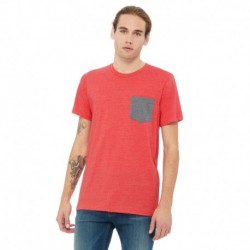 Bella + Canvas 3021 Men's Jersey Short-Sleeve Pocket T-Shirt