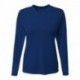 A4 NW3425 Ladies Long-Sleeve Sprint V-Neck T-Shirt