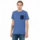 Bella + Canvas 3021 Men's Jersey Short-Sleeve Pocket T-Shirt