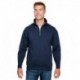 Bayside BA920 Unisex 9.5 oz., 80/20 Quarter-Zip Pullover Sweatshirt